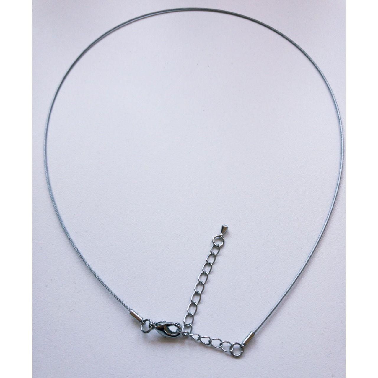 silver non-tarnish chain for pendants, adjustable length 18 - 20 inches